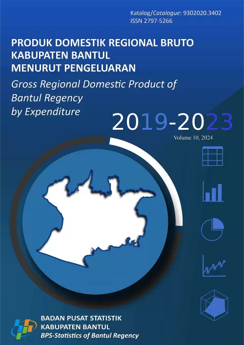Produk Domestik Regional Bruto Kabupaten Bantul Menurut Pengeluaran 2019-2023